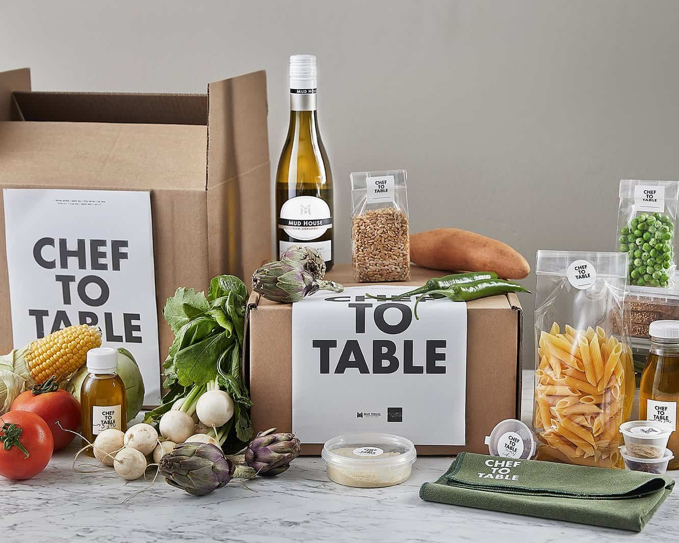 ארוחת DIY מבית Chef to Table