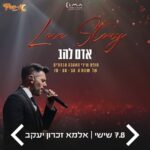 כרטיס למופע - LOVE STORY | אדם להב במופע שירי אהבה