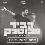 כרטיס למופע - רביד פלוטניק באמפי יבנה